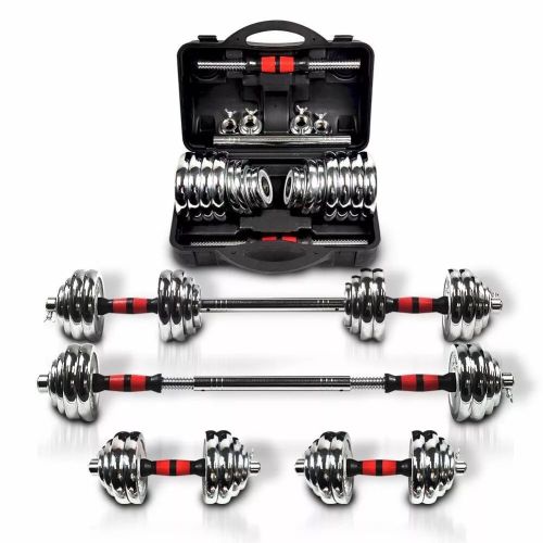 Adjustable Dumbbell Set Home Gym Cast Iron Barbell Sets with Carry Box 66lbs Office Bedroom Workout Dumbbells for Men and Women Adjustable Dumbbell Set Home Gym Cast Iron Barbell Sets with Carry Box 66lbs Office Bedroom Workout Dumbbells for Men and Women